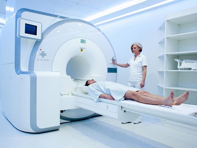 Diagnóis MRI ar urscaoileadh le linn arousal